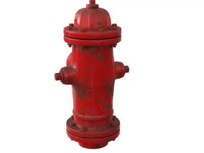 Fire Hydrant 3D model 32