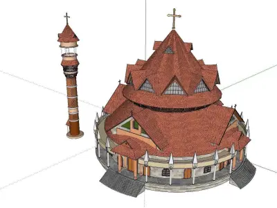 Architecture-Religion-God-Culture-Temple-0261 mosque 3D model