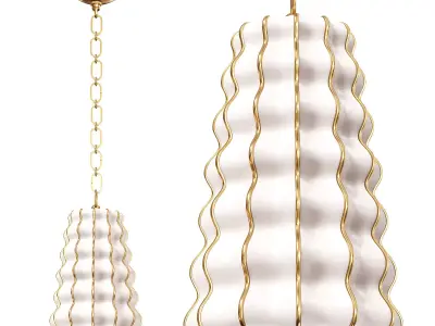 Esperanza Pendant By Corbett Lighting 3D model