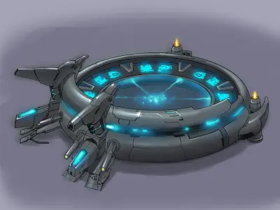 Different dimension - portal 01 3D model