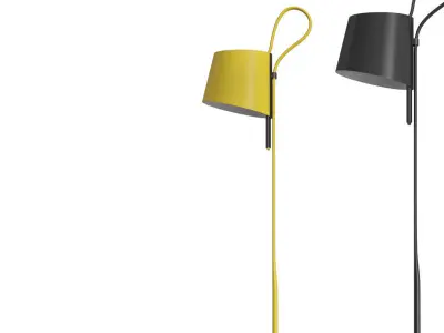 Rope Trick Floor Lamp 3D model