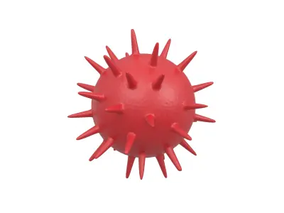 Virus v3 002 Low-poly 3D model