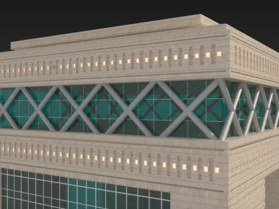 Dubai International Financial Centre 3D model