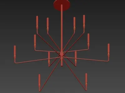 Epsilon Hanging lamp 3D model
