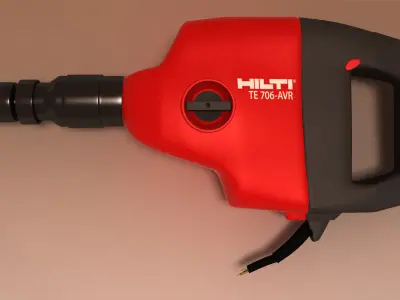 Hilti TE 706 - Chipping hammer 3D model