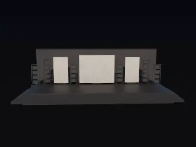 Concert Stage  3D model
