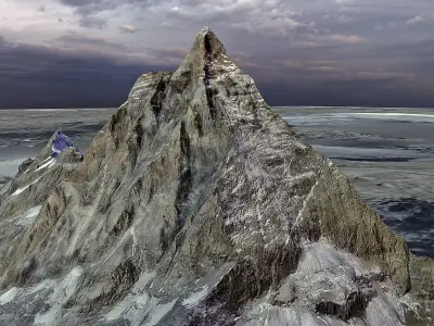 Matterhorn Multipurpose Terrain Model 3D model