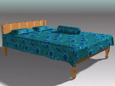 Bed and Betting 01 3D model