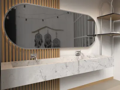 Washbasin Free 3D model