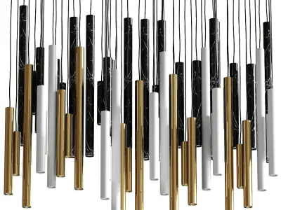 A-Tube Pendant Light 3D model