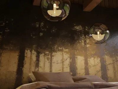 12 Realistic Oil Paintings Low-poly 3D model