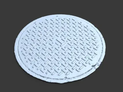 ATT Manhole Cover 3D model