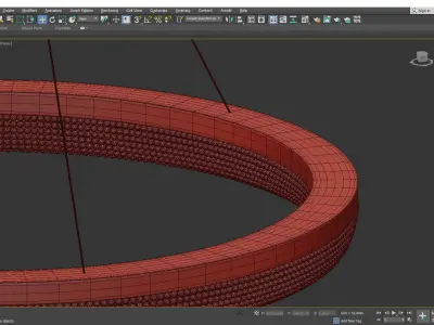 PESCARA CHANDELIER Low-poly 3D model