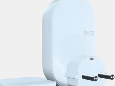 TRADFRI Control outlet kit 3D model