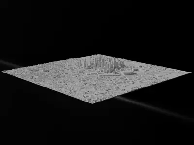 Houston 3D Printing stl file 3D Model of Houston 3D print model