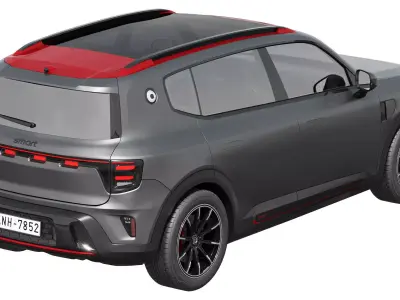 Smart 5 Brabus 2026 3D model