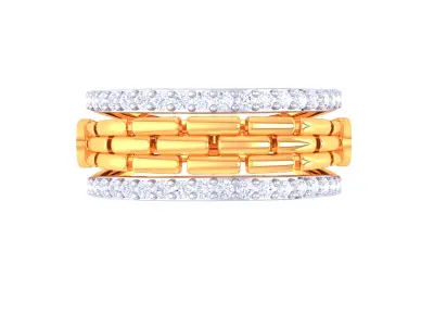 Women Ring  Render 3dm STL OBJ FBX Details 3D print model 139