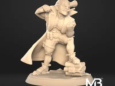 Bomber Crew 3D print model