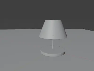 Simple lamp 3D model purchase