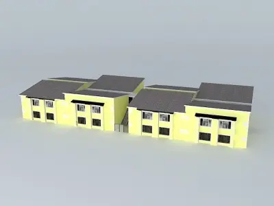Studio Apartments Free 3D model