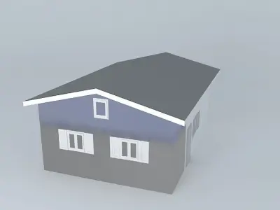 Decochalet 2015 YANS floor with roof Free 3D model