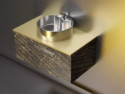 Modern Sink 3D model