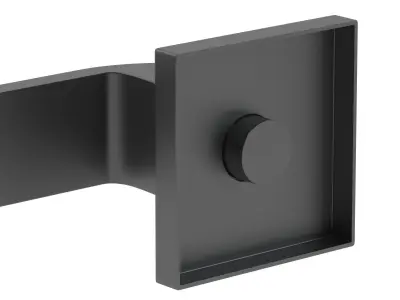 Atlantic Tupai Rapido Curvaline Turis Matt Black  3D model