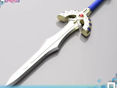 Dragon Quest Sword of Light 3D print model