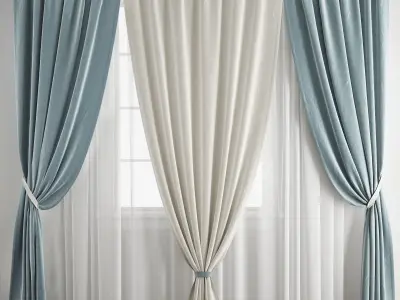 Curtain 305 3D model