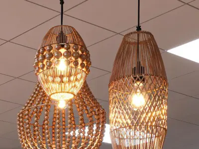 pendant lights 3D model