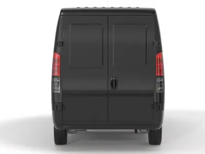 Generic Van 01 3D model