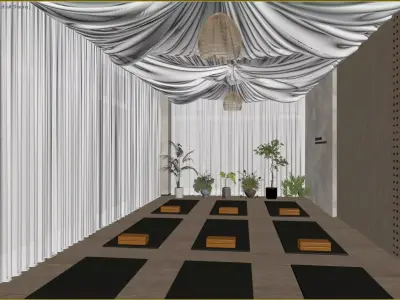 Yoga Studio 3D model