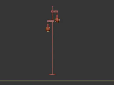 TOWNSHEND 4 Lampadaire lamp 3D model purchase