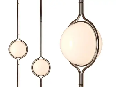 Dana floor lamp by Tacchini 3D model