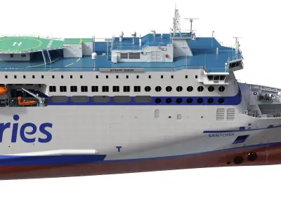  Santona Brittany Ferries Passenger and Vehicle RoPax Ferry 