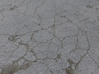 Road Textures Pack 8 3D model