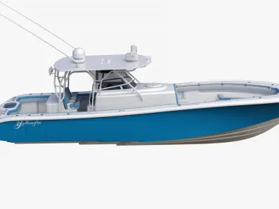  Yellowfin 42 Offshore Sport fishing Boat and Mercury Verado 350 