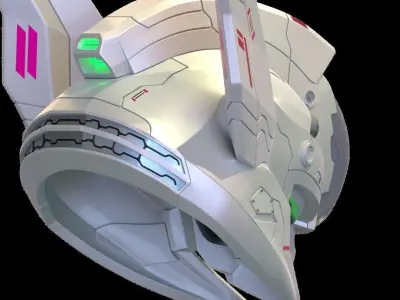  XFG-02 Lfrith Gundam for 3d printing and Cosplay 3D print model
