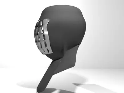 Martial-Art Headguard Type 4 3D model
