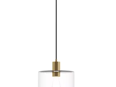 Light Single Drum Pendant by AllModern 3D model