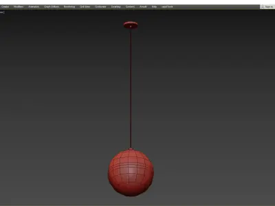 GLASSBALL BB Low-poly 3D model