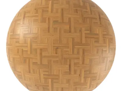 Parquet - Laminate - Wooden floor 4 in 1 3D model