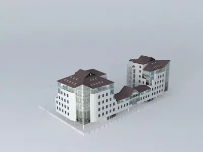 Riga 15 Ieriku street Free 3D model