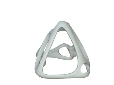 SciFi Cube Object No 58725 Low Poly Shape Low-poly 3D model