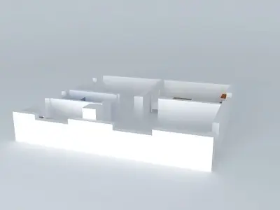 simoneorkut floor plan of house Free 3D model