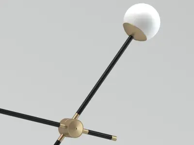 Intueri Light Chandelier ST-3 3D model