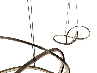 Draughn LED Novelty Chandelier 3D model