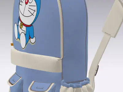 school bag 3D model purchase