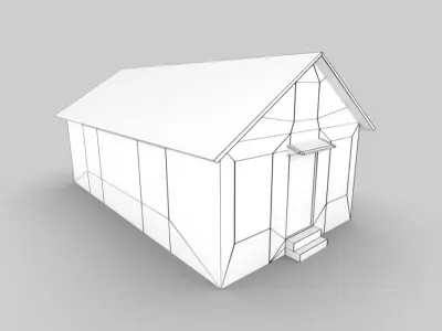 3D HOUSE MODEL  3D model purchase