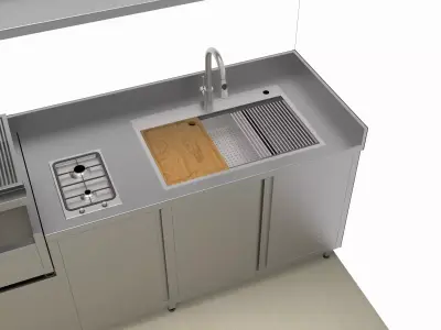 OUT DOOR KITCHEN  3D model